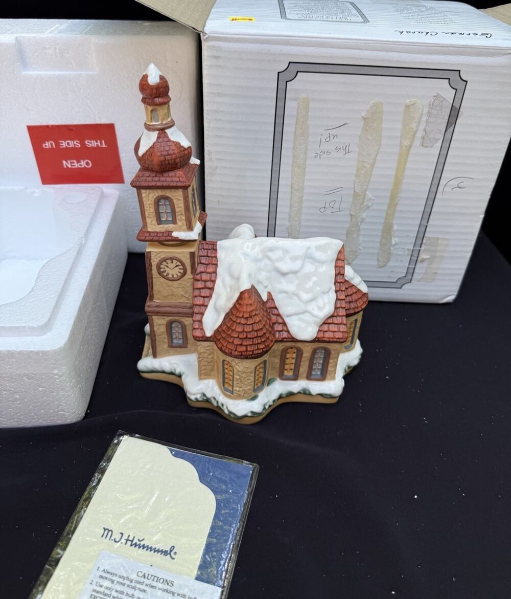 HUMMEL GOEBEL Heavenly Harmony HAWTHORNE BAVARIAN VILLAGE HOUSE COLLECTION MIB!